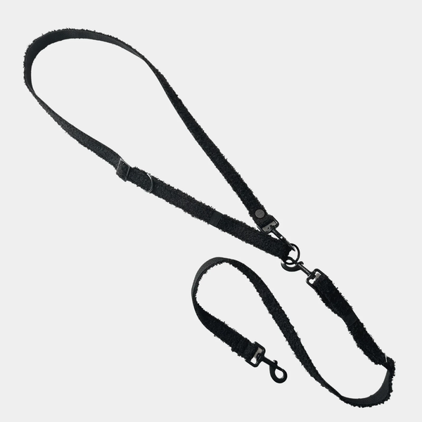 ESSENTIAL leash TEDDY black