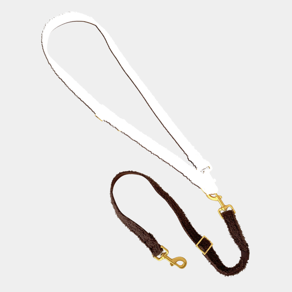 ESSENTIAL additional leash TEDDY caramel