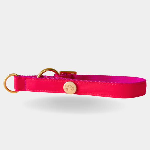 Zugstopp Halsband PINK