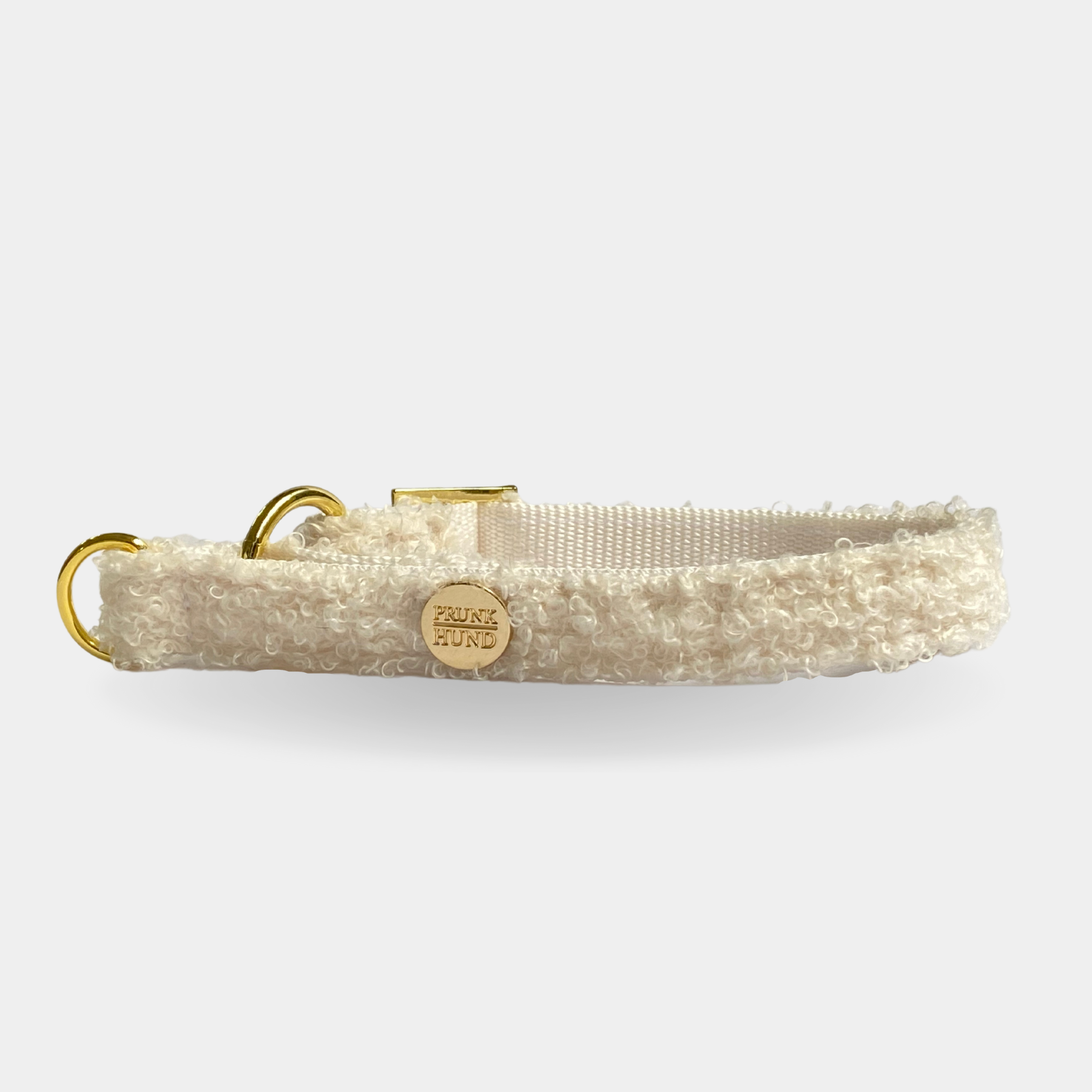 Zugstopp Halsband TEDDY cream